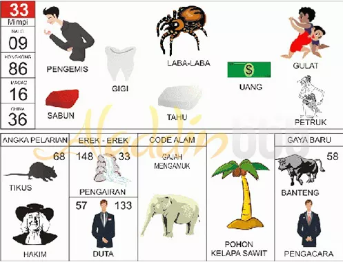 buku mimpi erek erek togel 33
