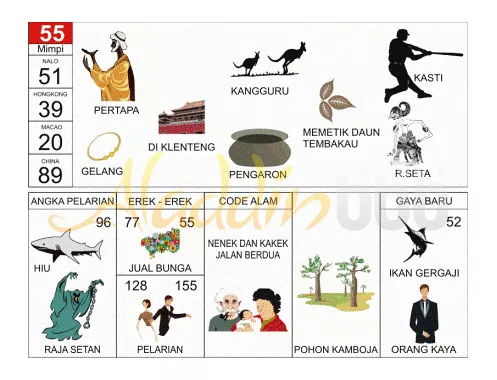 buku mimpi erek erek togel 55